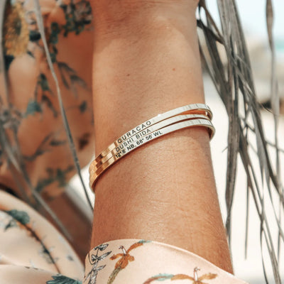 Curaçao Quote Bracelet | Stainless Steel