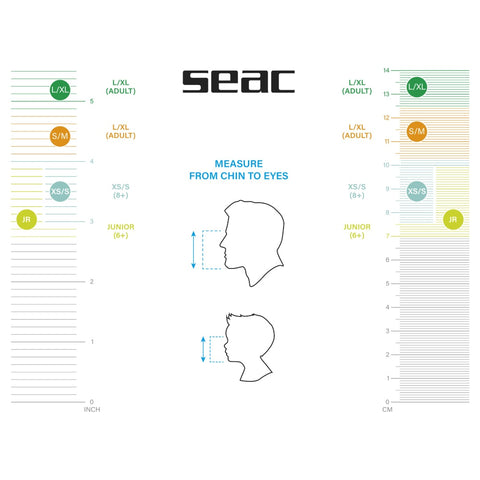 SEAC Libera Full Face Snorkel Mask