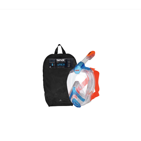 SEAC Unica Snorkelmasker Blauw/Oranje