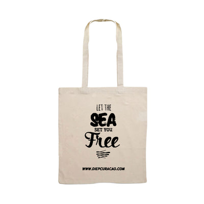 Let The Sea Set You Free Canvas Bag