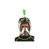 SEAC Magica Full Face Snorkel Mask Black/Lime