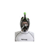 SEAC Unica Full Face Snorkel Mask Black/Lime
