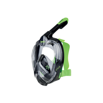 SEAC Unica Snorkelmasker Zwart/Groen