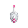 SEAC Unica Full Face Snorkel Mask White/Pink