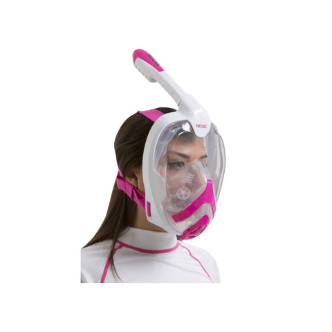 SEAC Unica Snorkelmasker Wit/Roze
